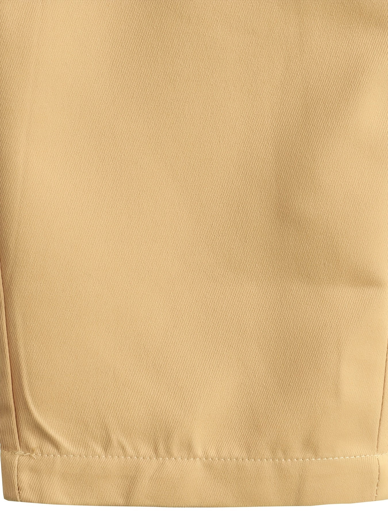 Men's Classic Cargo Pants with Zipper Flap Pockets