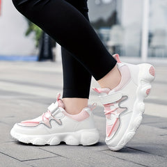 Girl's Chunky Shoes Soft Sole Casual Sneakers For Kids