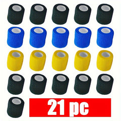 21pcs Sports Elastic Bandage Non Woven Tape
