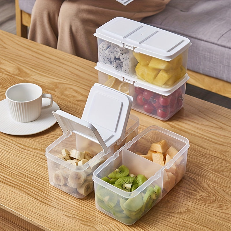 BPA-Free Bento Snack Boxes with Lids for Fruits, Berries, Snacks, Condiments