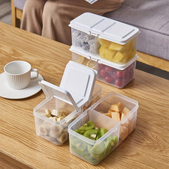 BPA-Free Bento Snack Boxes with Lids for Fruits, Berries, Snacks, Condiments