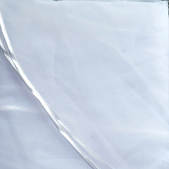 Romantic Style Bridesmaid Veil Hair Comb with Double Sided Ribbon Trim 1m