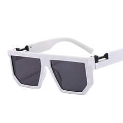 Vintage Ladies Oversized Square Sunglasses Sun Protection