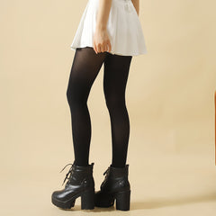 High Waist Elastic Slim Footed Pantyhose Women's Stockings