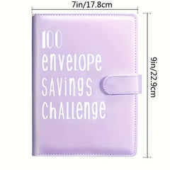 100 Envelope Challenge Binder Easy Way To Save Budget Binder With Envelopes