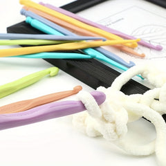 12pcs Crochet DIY Knitting Tools Set for Arthritic Hands
