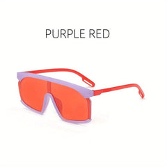 Children's Frameless Large Piece PC Sunglasses UV Protection