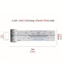 Waterproof Wood PVC Tile Stickers Self Adhesive DIY Flooring Tiles