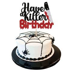 Halloween Cake Insert Have A Killer Birthday Topper