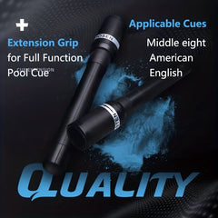 Billiards Stick Extension for Cue with Universal Grip