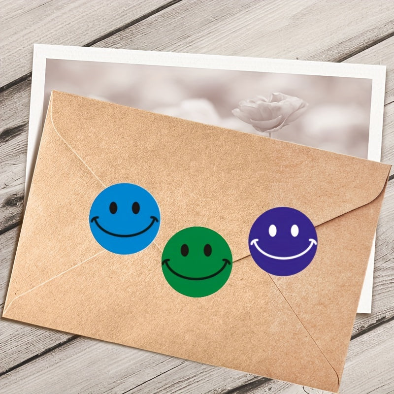 160pcs Emoticons Encouragement Stickers for Children Multiple Colors