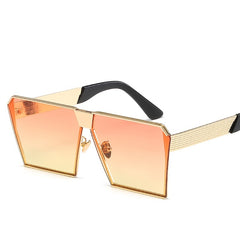 European American Sunshade Sunglasses Retro Metal Frame