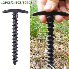 Spiral Plastic Ground Nails 30PCS Canopy Tent Accessories