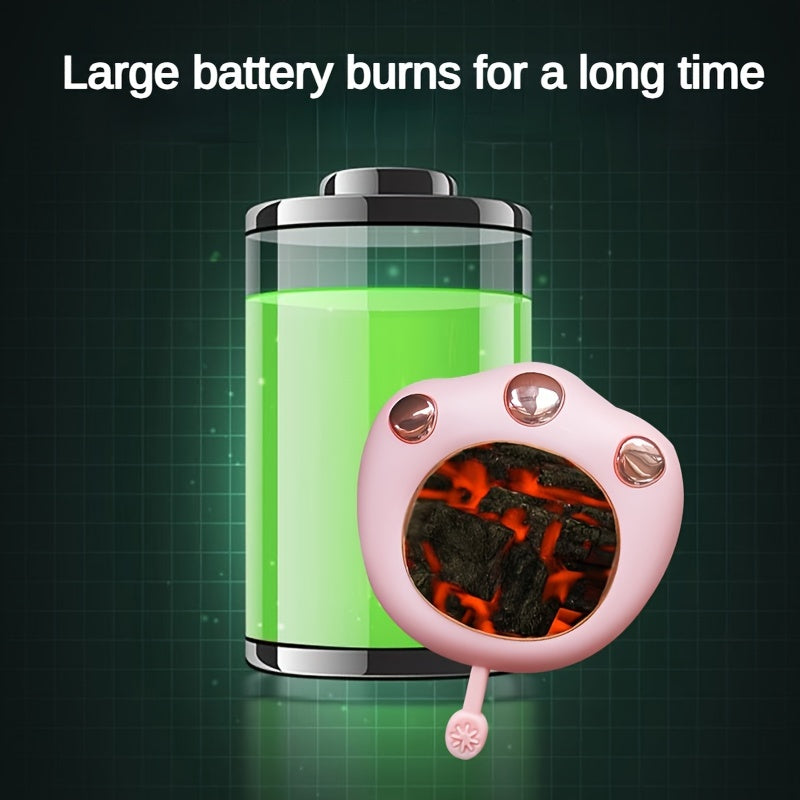 Portable Mini Heater with Night Light, 1200mAh Battery