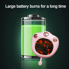 Portable Mini Heater with Night Light, 1200mAh Battery
