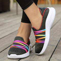 Women's Flat Sneakers Lightweight Slip On Shoes