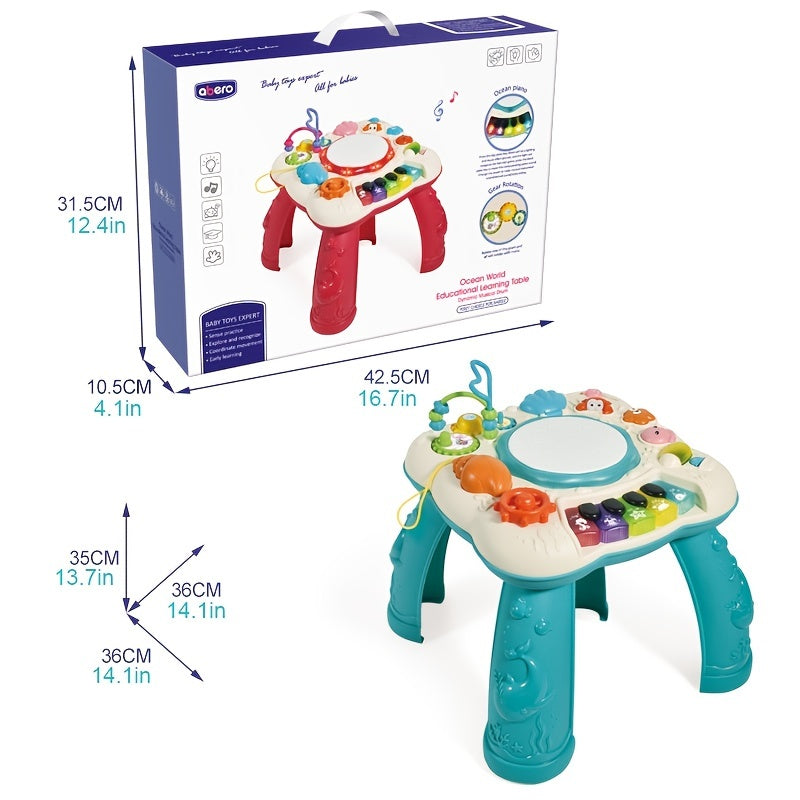 Kids Learning Table Multifunctional Education Game Toy Baby Gift 1-3 Year