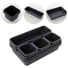 Drawer Cosmetic Organizer Storage Box Dustproof Household Desktop Fruit Holder