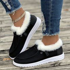 Winter Snow Boots Women's Ankle Boots Warm Plush Shoes