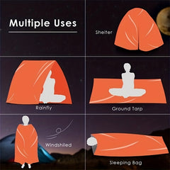 Emergency Blanket Sleeping Bag Waterproof Lightweight Cold Protection