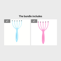 Scalp Reduce Deepen Massager Hand Held Massage Tool