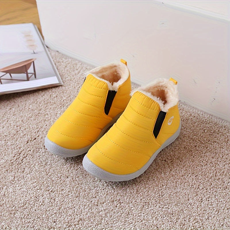 Girls' Slip On Snow Boots for Cold Seasons - Warm & Durable