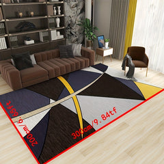 Modern Stylish Area Rug Soft Comfortable Minimalist Nordic Non Slip Carpet