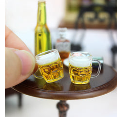 Mini Dollhouse Food Play Scene Model Dollhouse Accessories in 1:12 Scale