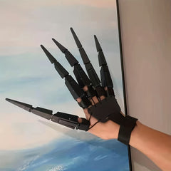 Halloween Articulated Fingers Scary Hand Glove for Cosplay
