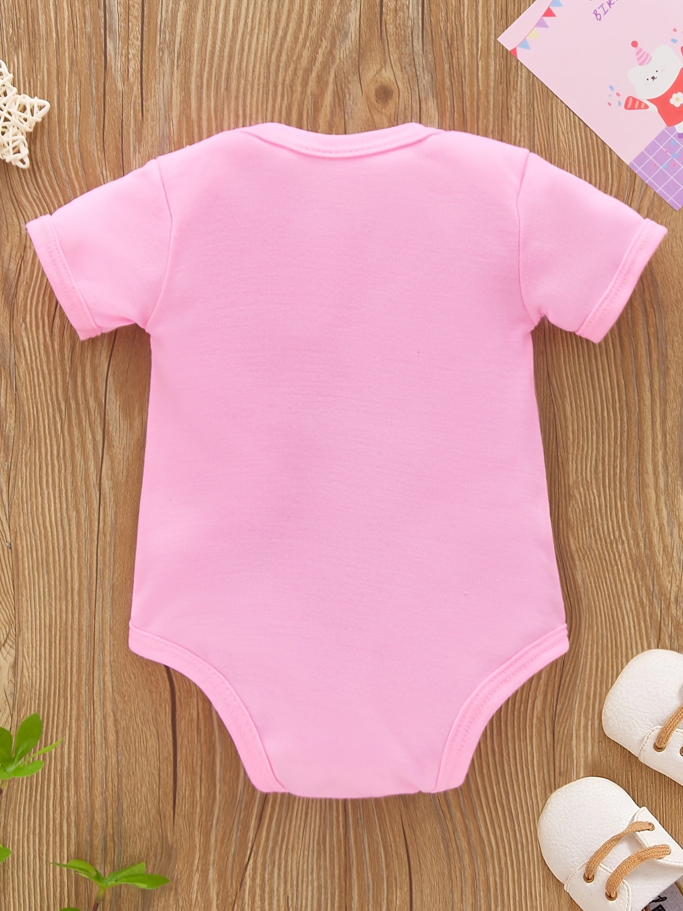 Baby Girls & Boys I Hooked Daddy's Heart Short Sleeve Onesie