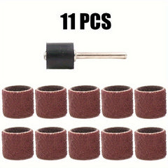 51pcs Sanding Drum Kit For Drill Presses and Power Drills with Rubber Drum Mandr