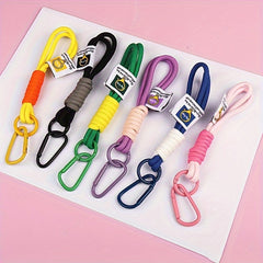 2pcs Nylon Rope Keychain Mountaineering Buckle Accessories