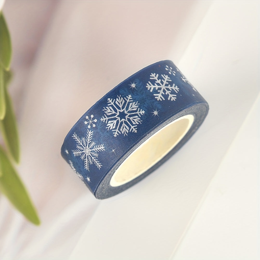 Christmas Washi Tape Snowflake Pattern Decorative Tape