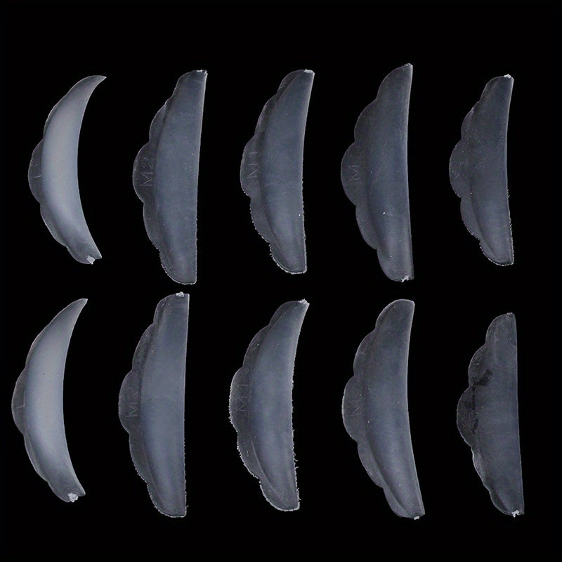 10pcs Silicone Eyelash Perm Pad for Recycling Lashes and Lifting Curls