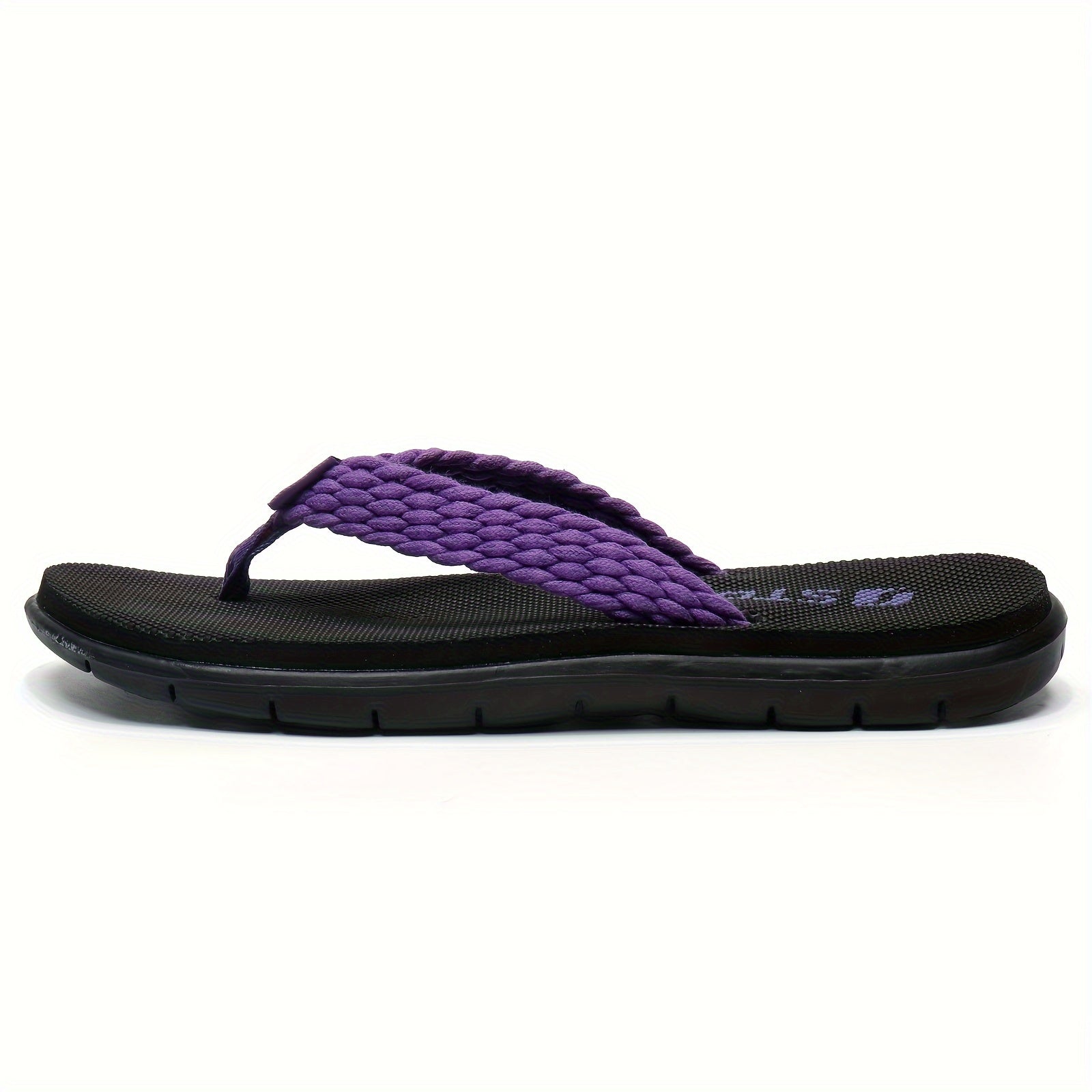 STQ Women's Memory Foam Flip Flops Comfortable Slip Resistant Sandals