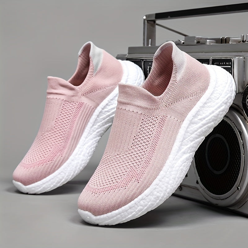 Women's Mesh Tennis Sports Shoes Lightweight Non slip Travel Shoes