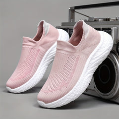 Women's Mesh Tennis Sports Shoes Lightweight Non slip Travel Shoes