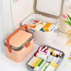 Medicine Storage Case Large Capacity First Aid Box