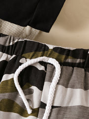 Infant Boys Camo Print Hoodie & Pants 2pc Set