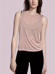 Breathable Split Backless Tank Top for Women