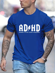 Men's Graphic T-shirt for Summer