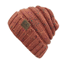 Women Knit Beanie Hat For Winter, Fleece Lined