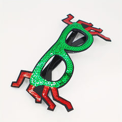 Sparkly Spider Halloween Glasses