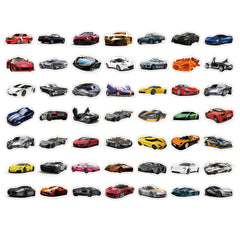 100 PCS JDM Sport Car Racing Stickers Waterproof Decals