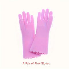 Silicone Cleaning Gloves & Boots for Dollhouses