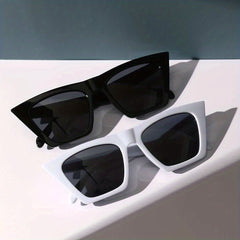 2 Pairs Cat Eye Sunglasses Y2K Mod Glasses UV400