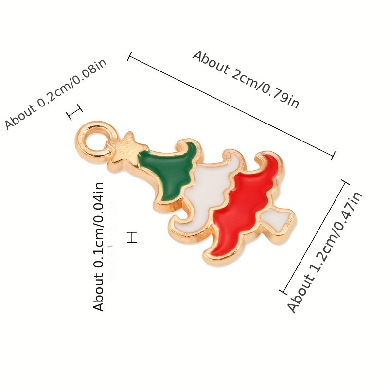 Christmas Cartoon Charm Pendant for DIY Jewelry Making
