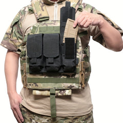 1pc Triple Magazine Pouch MOLLE Bag