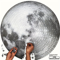 1000pcs Giant Puzzle Round Matte Surface Christmas Halloween Gift DIY