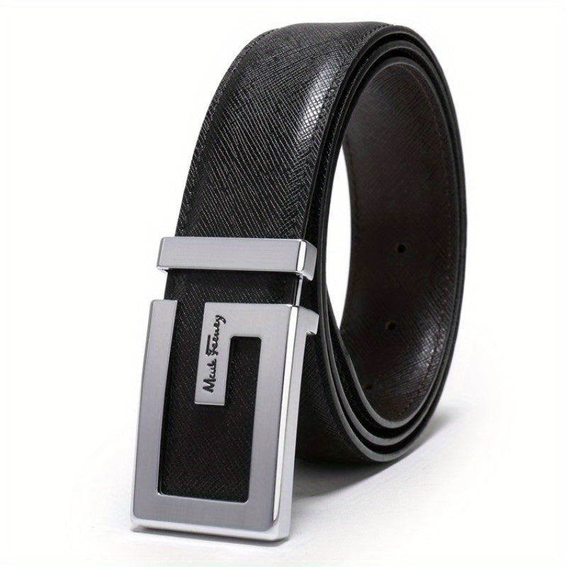 Men's Leather Buckle Belt For Outdoor Party Holiday